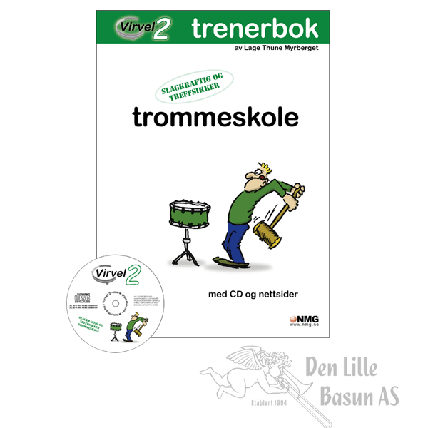 VIRVEL 2 TROMMESKOLE - TRENERBOK