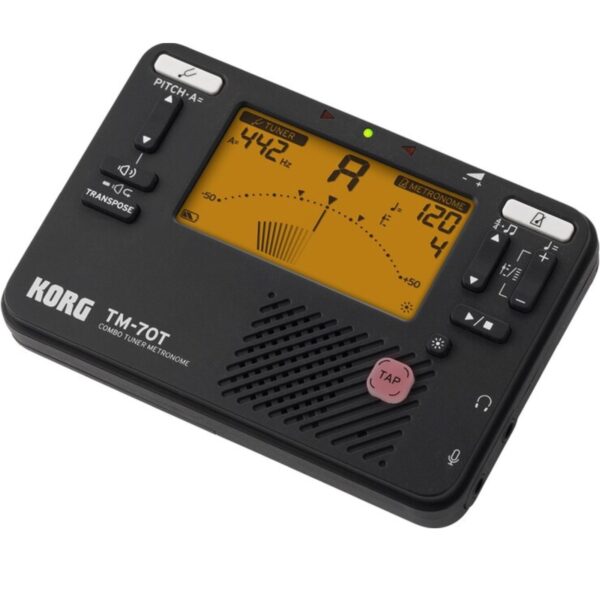 KORG TM-70T-BK TUNER OG METRONOM SORT