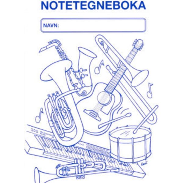 NOTETEGNEBOKA - A4