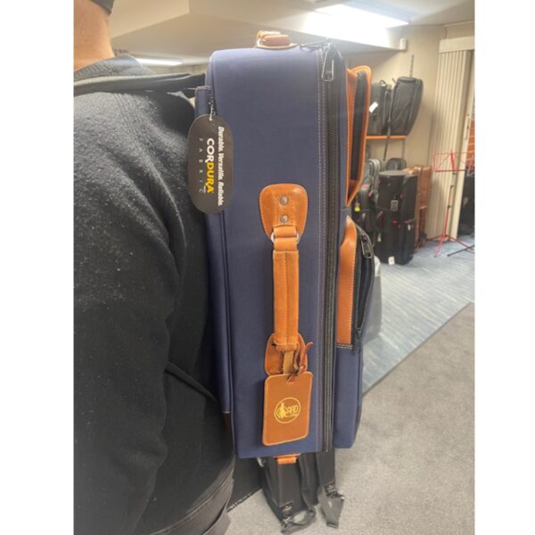 GARD 5-ECSG/NB ELITE GIGBAG FOR 3 TROMPETER (Elite grå/blå Condura) - Bilde 4