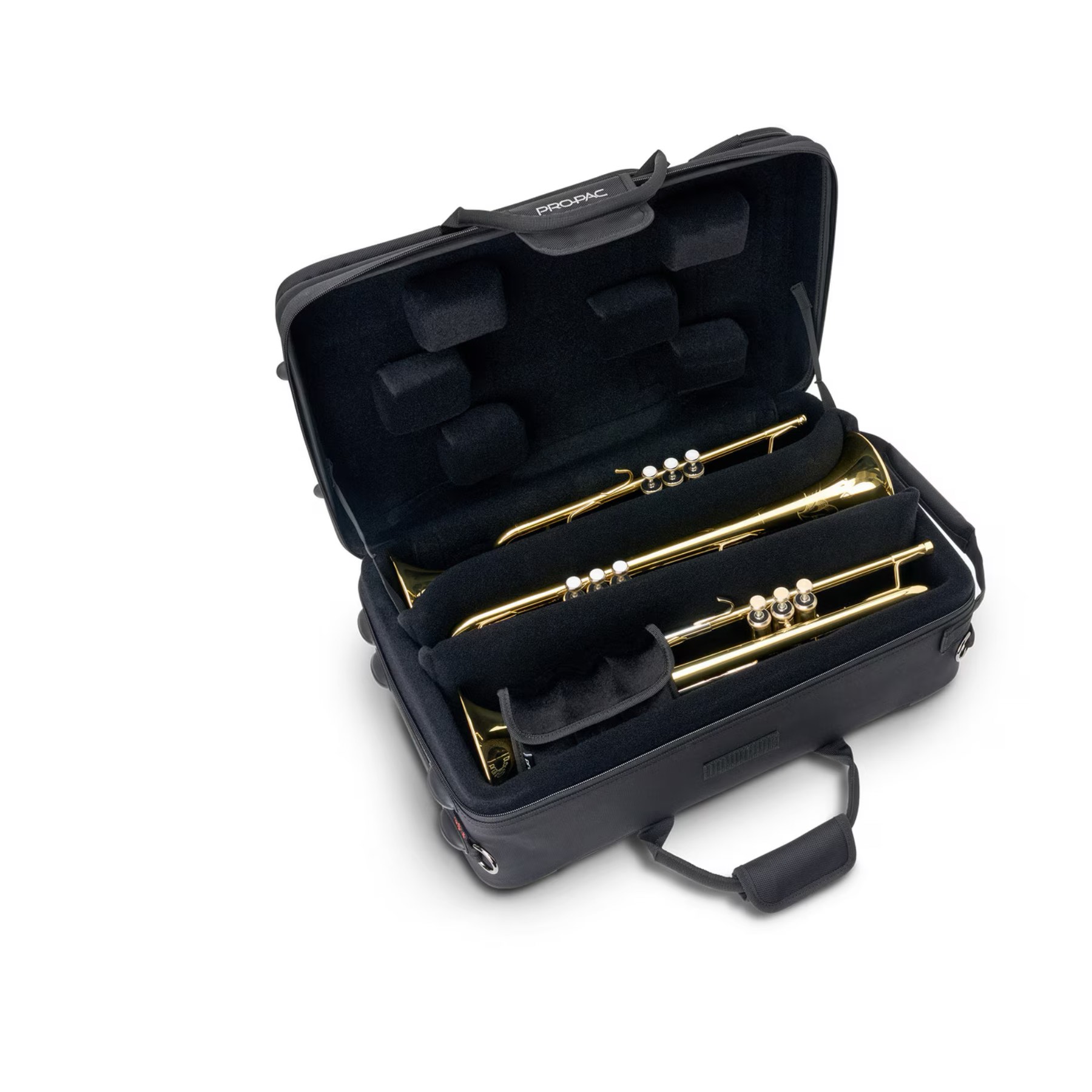 PROTEC PRO PAC TRIPPEL KASSE FOR TROMPET - "Travel ready" - Bilde 11